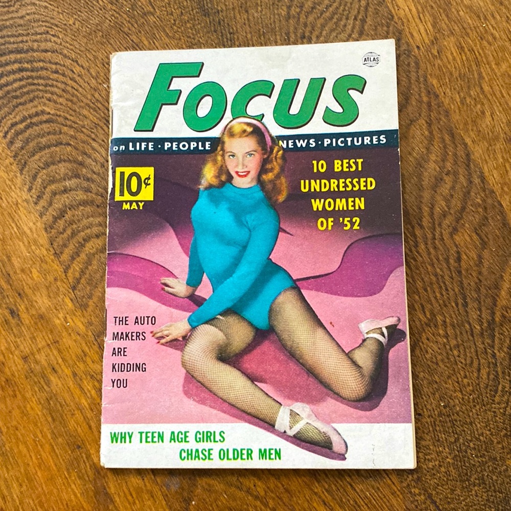 ATLAS “Focus” Mini Tabloid Magazine from May, 1952.